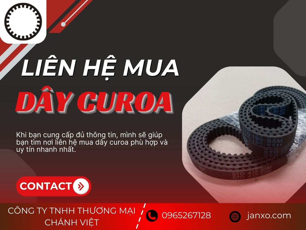 Liên hệ mua dây curoa chính hãng với giá tốt nhất 1 liên hệ mua dây curoa