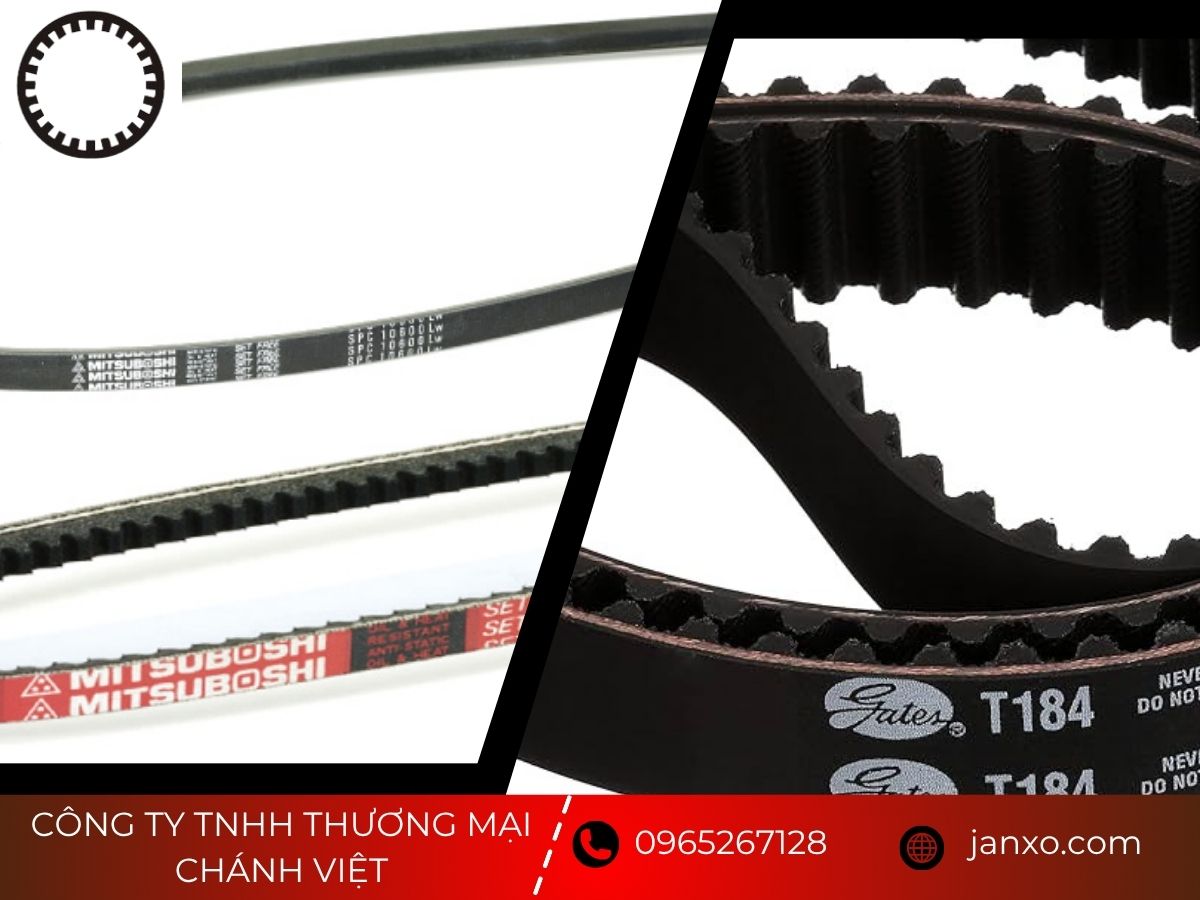 So sánh dây curoa Mitsuboshi và Gates 4 So sánh dây curoa Mitsuboshi và Gates