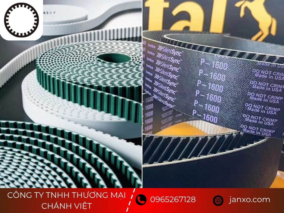 Dây Curoa Răng Cao Su – Bền, Êm, Giá Cực Mềm! 4 Dây curoa răng cao su