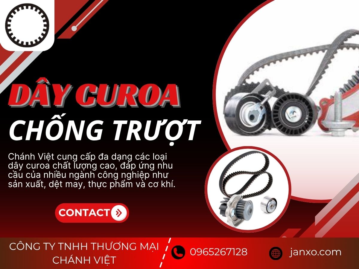 Giải Pháp Tuyệt Đối – Dây Curoa Răng Chống Trượt 3 Dây curoa răng chống trượt