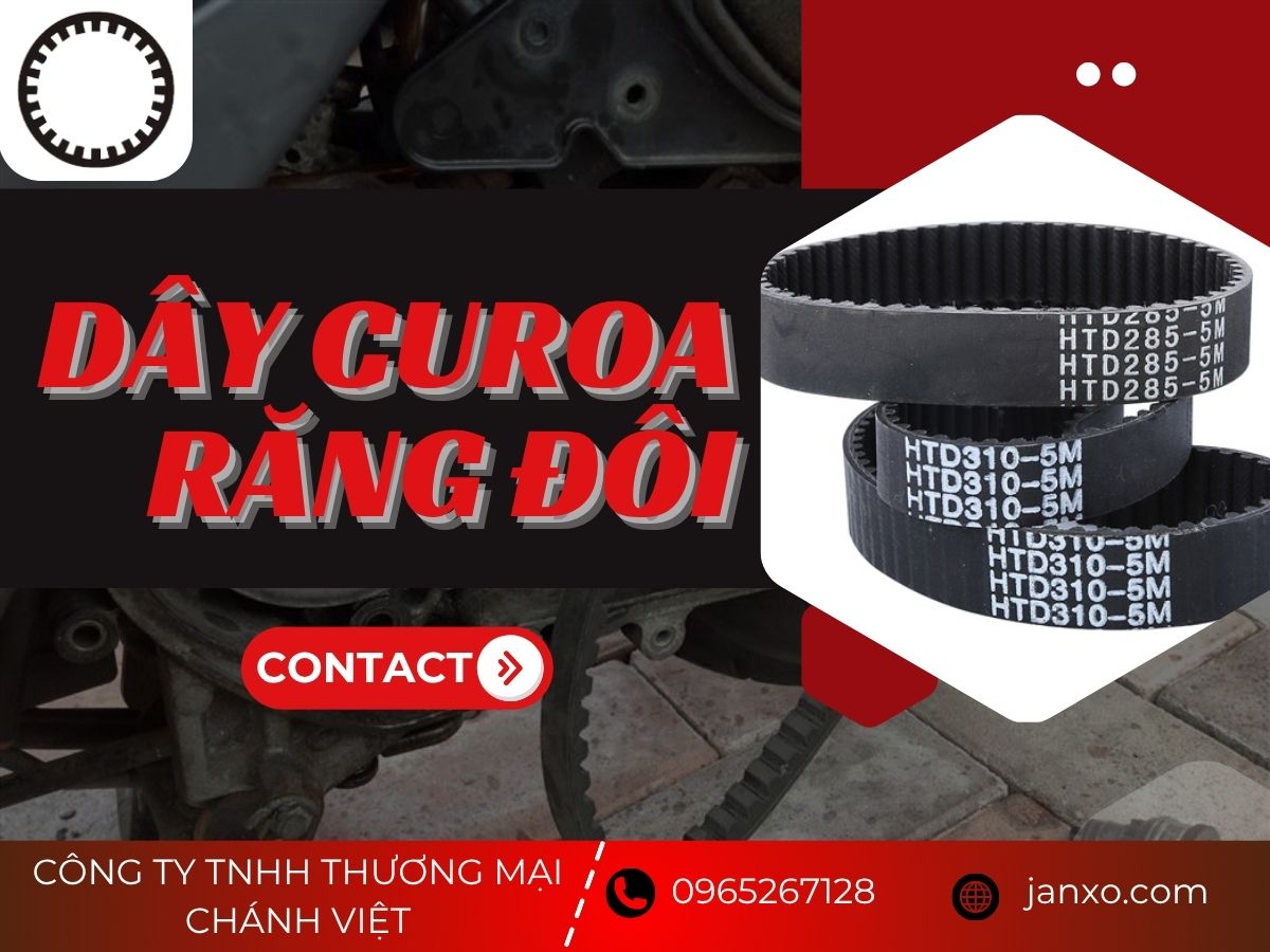 Truyền Động 2 Chiều Linh Hoạt Với Dây Curoa Răng Đôi – Giải Pháp Thông Minh! 3 Dây curoa răng đôi
