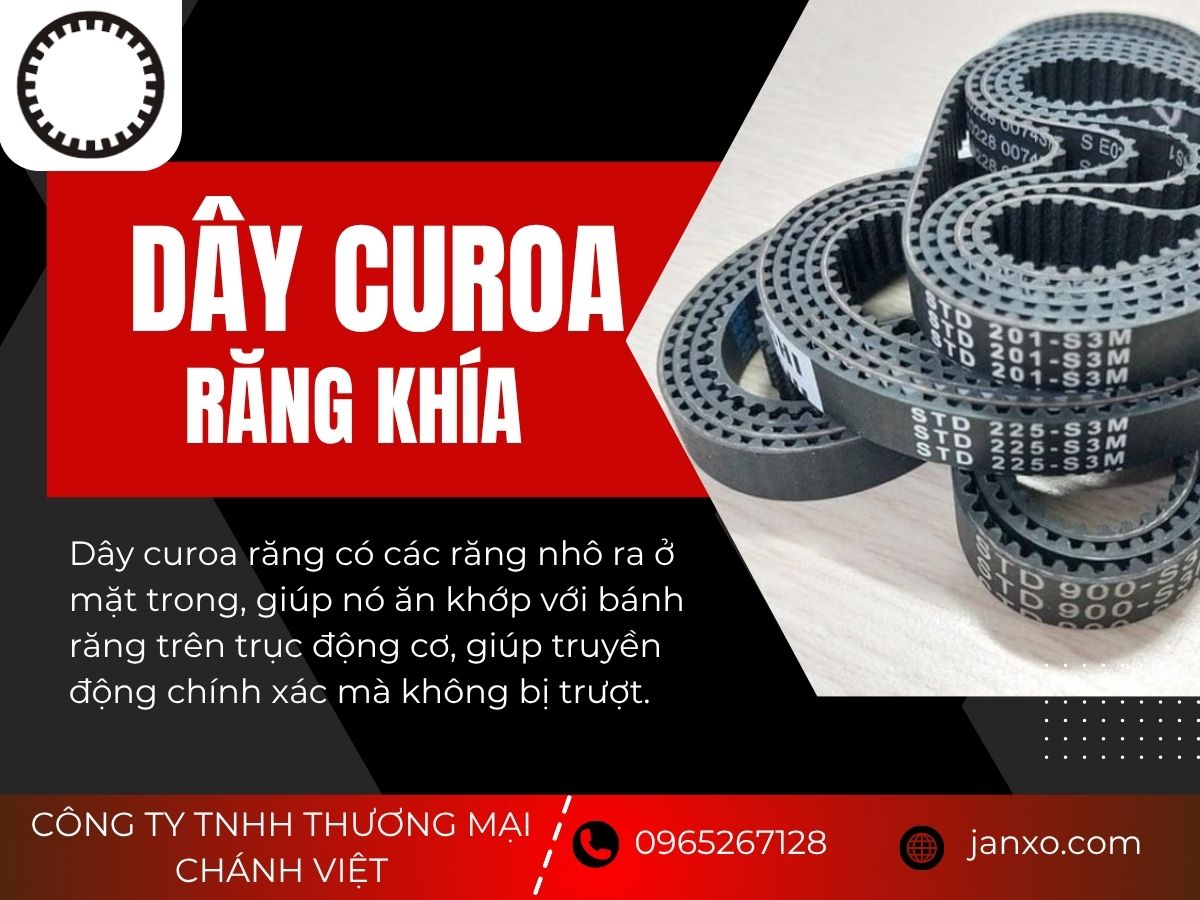 Dây curoa răng khía