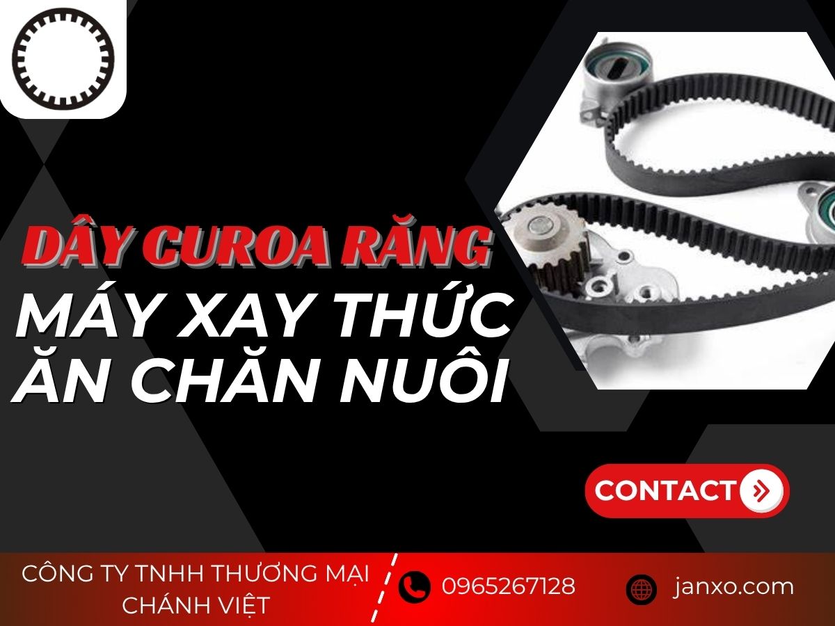 Dây Curoa Răng Máy Xay Thức Ăn Chăn Nuôi – Vận Hành Mạnh Mẽ, Bền Theo Năm Tháng 3 Dây curoa răng máy xay thức ăn chăn nuôi
