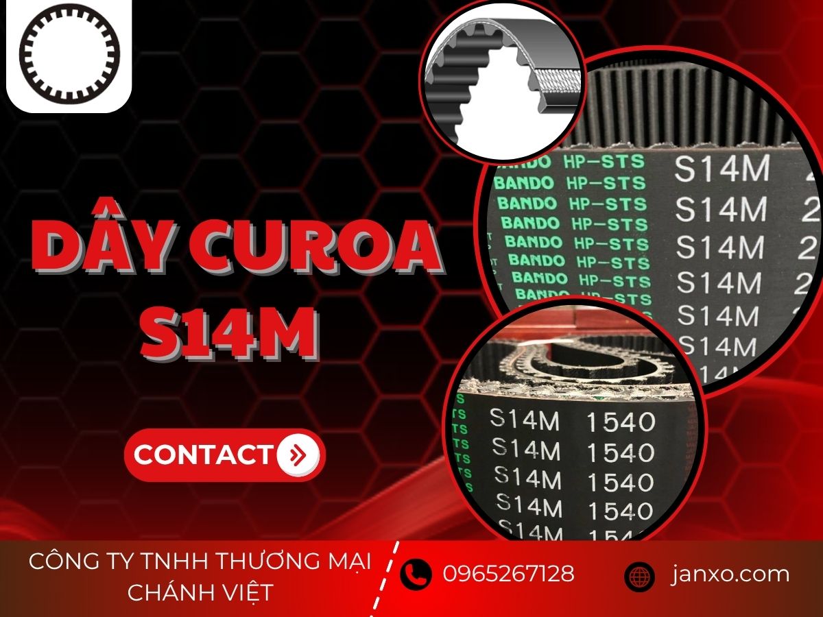 Tìm hiểu về dây curoa S14M 3 Dây curoa S14M