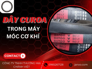 Dây curoa trong máy móc cơ khí