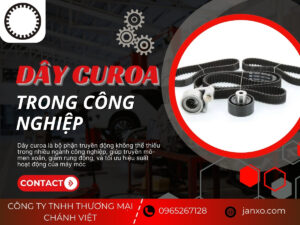 Dây curoa trong công nghiệp