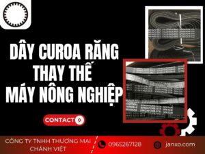 Dây curoa răng thay thế máy nông nghiệp
