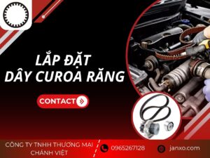 Lắp đặt dây curoa răng